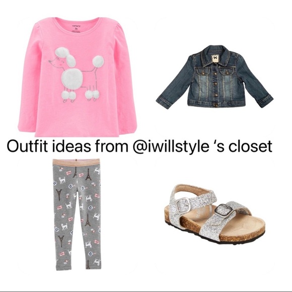 Carter’s French Poodle Long Sleeve Tee Size: 24 Month - Picture 6 of 6